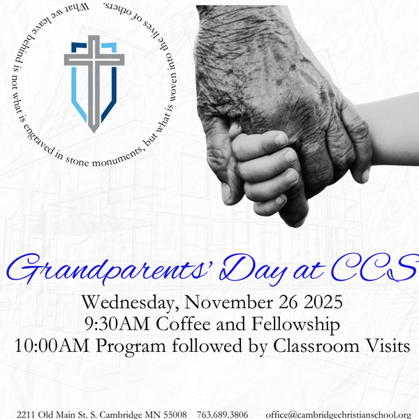 Grandparent/ Special Friend Day/ 1/2 Day